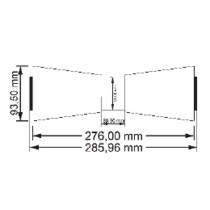 Rullo centrale gigante foro mm. 21 