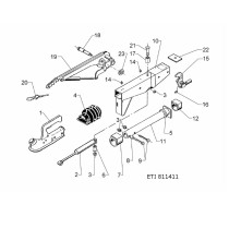 Ammortizzatore per repulsore 131 R vers. A