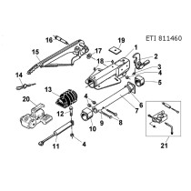 Ammortizzatore per repulsore 131 R vers. A