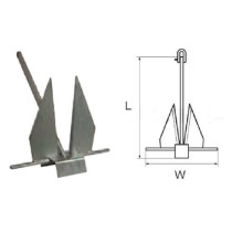 Ancora tipo "Danforth"  kg. 8