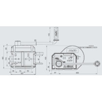 Arganello frenato tipo 901 