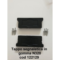 Tappo segnaletica N320 in gomma 