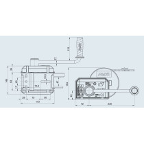 Arganello frenato tipo 501 Plus rif. 1730003