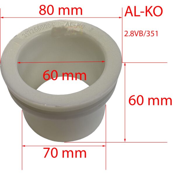 Al-Ko - Kit Boccole Versione Ant. + Post. per timone 2.8 VB 2172660004 - immagine 2