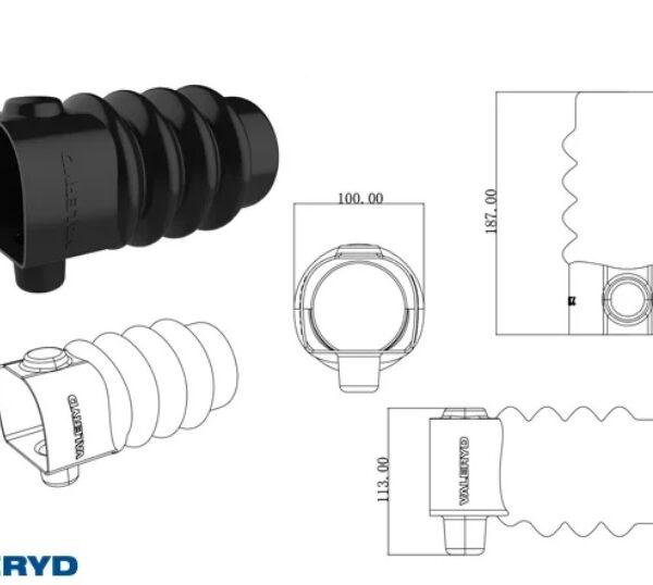 Cuffia soffietto per Ifor Williams KFG35 3500kg - immagine 2
