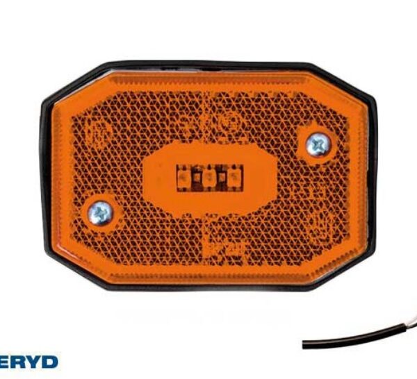 Luce d'ingombro laterale a Led arancione - immagine 2