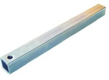 Tubo per rulli laterali 40x40x400 mm.