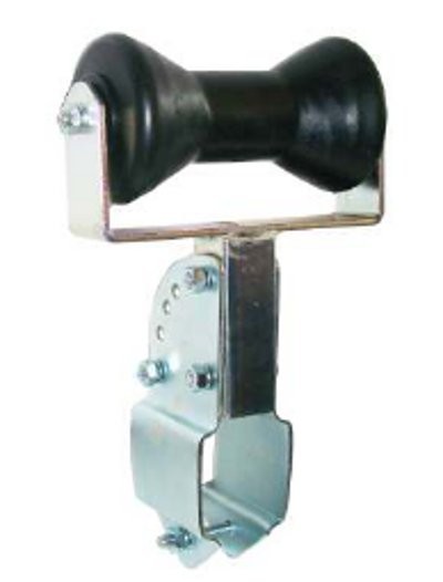 Rullo centrale gigante rinforzato per tubo da 60x60 mm.