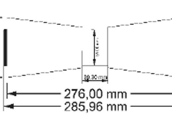 Rullo centrale gigante foro mm. 21 Nero - immagine 2