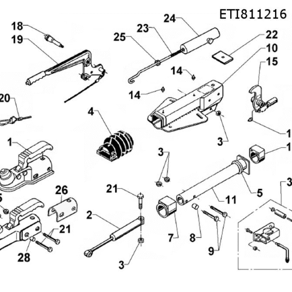 Alko-Ammortizzatore per repulsore 251vers B 370589 - immagine 3