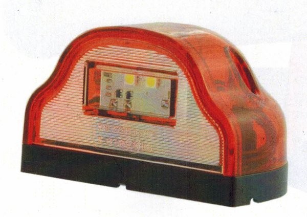 Fanale targa a led tipo Aspock