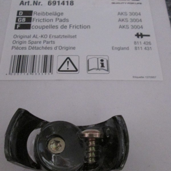 Set ferodi ant/post AKS3004/3504 691418 - immagine 3