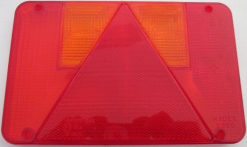 Vetro per fanale RADEX 5800 lato dx
