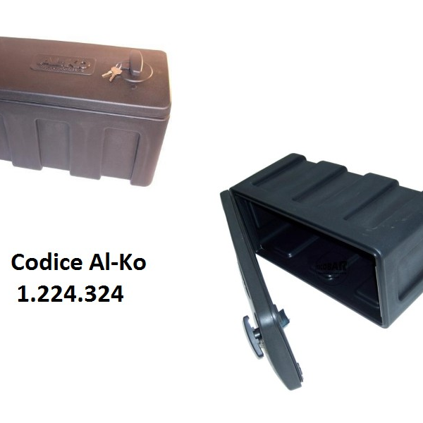 Al-Ko - Box Portaoggetti con Cerniere coperchio sul lato corto