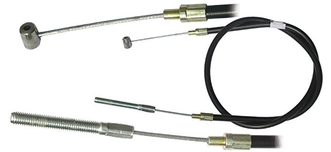 Cavi Freno Rimorchio 890 Mm Trailer Parts4u Alko Longlife 247.287 247287 - 2 Corde Per Freno, Montaggio Rapido, Lunghezza 1320 Mm, Lunghezza Totale: 1516 Mm, Rimorchio Fune Bowden 247.287 Manutenzione Rimorchio