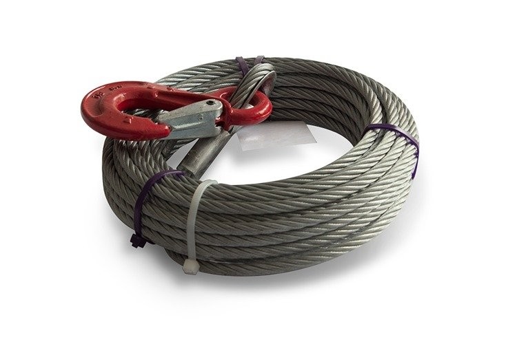 Fune Acciaio 6mm 60mt. Docma per Verricello Forestale