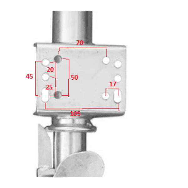 Ruotino da 60 mm retrattile - immagine 3